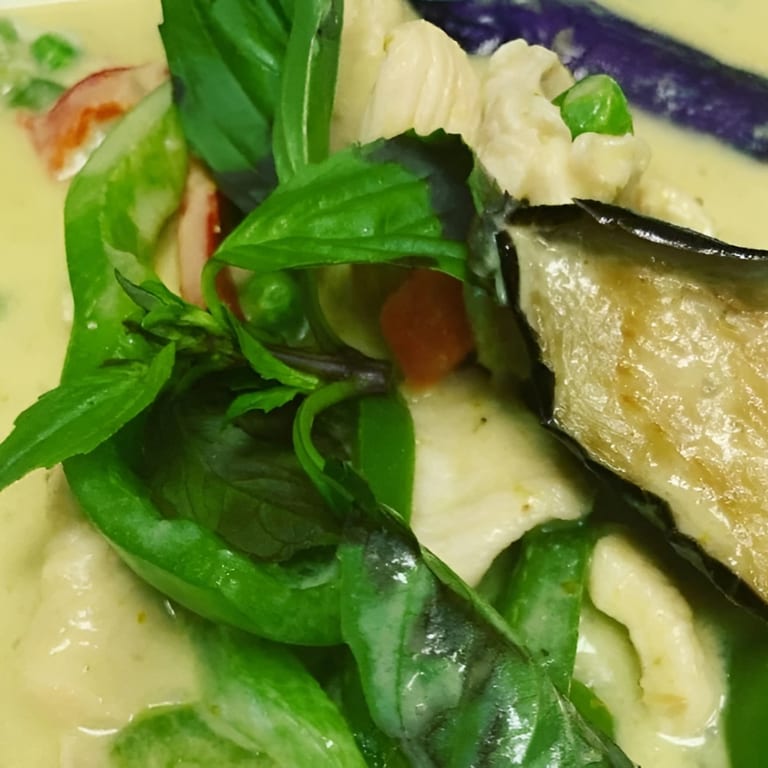 Delicious Green Curry Awaits